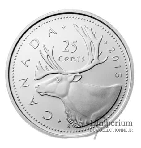 Canada - 25 cents 2015 en Argent - Épreuve