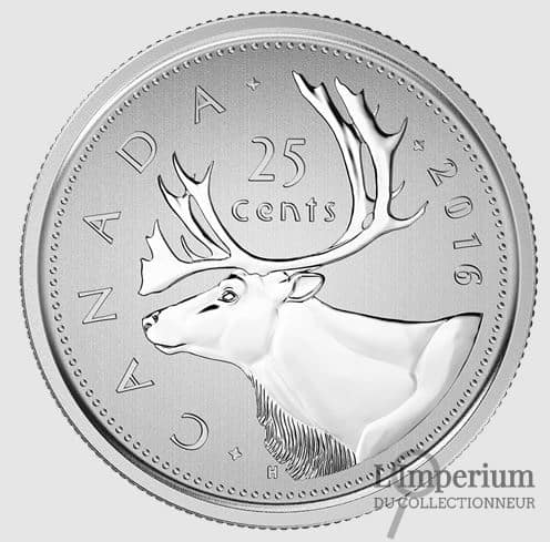Canada - 25 Cents 2016 - Spécimen