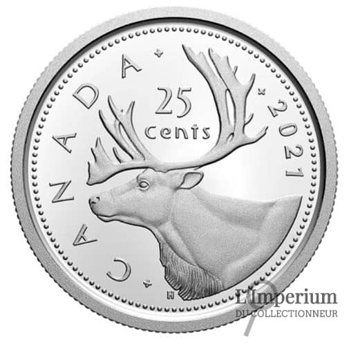 Canada - 25 Cents 2021 - Épreuve