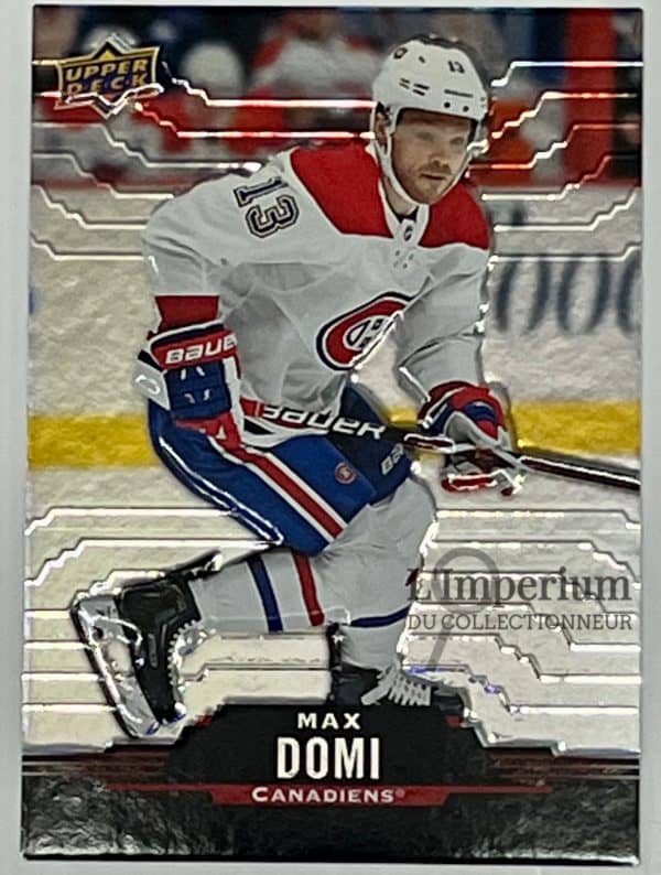 27 Max Domi - Carte d'Hockey LNH 2020-2021