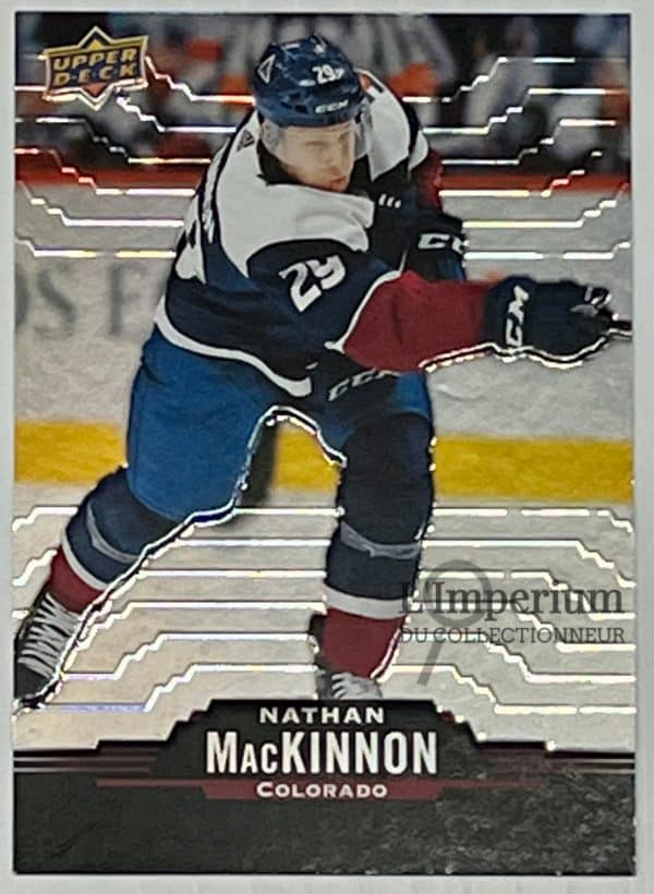 29 Nathan MacKinnon - Carte d'Hockey LNH 2020-2021