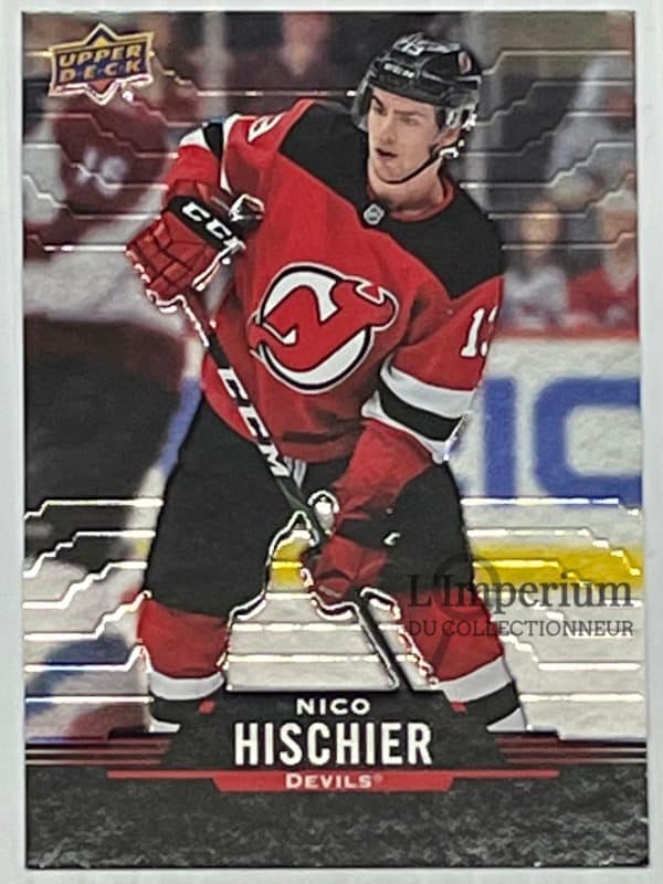 36 Nico Hischier - Carte d'Hockey LNH 2020-2021