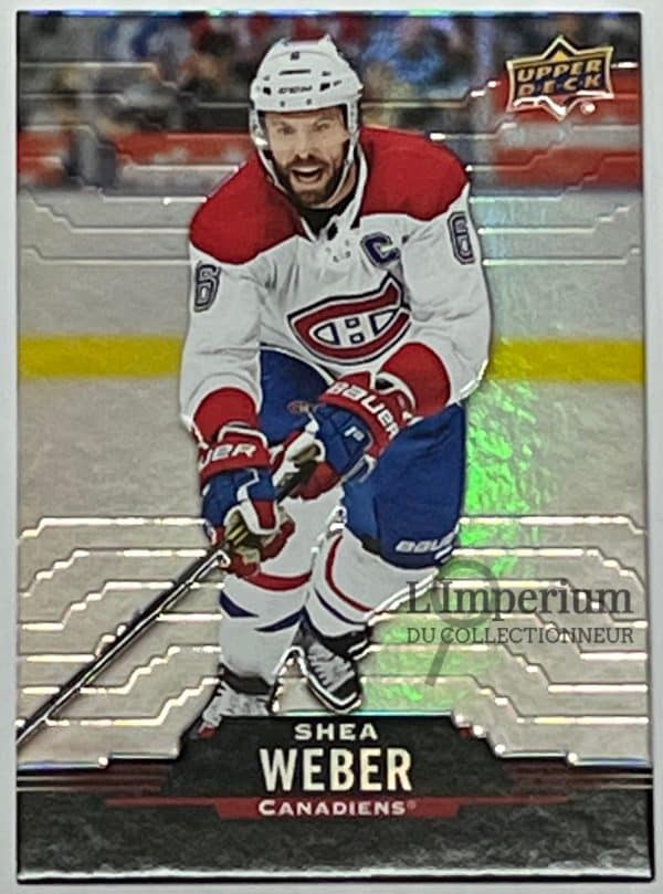 39 Shea Weber - Carte d'Hockey LNH 2020-2021