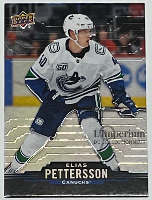 40 Elias Pettersson - Carte d'Hockey LNH 2020-2021