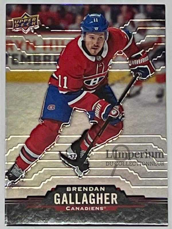 41 Brendan Gallagher - Carte d'Hockey LNH 2020-2021