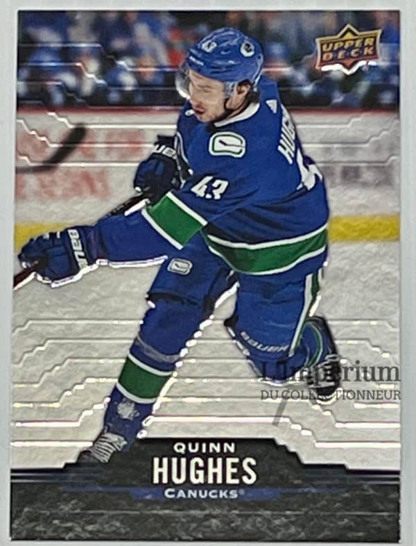 43 Quinn Hughes - Carte d'Hockey LNH 2020-2021
