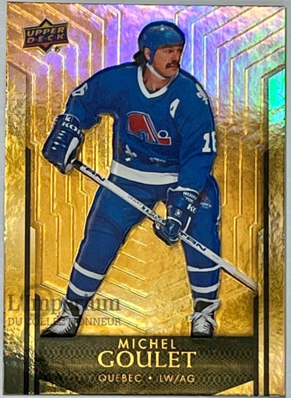 44 Michel Goulet – Carte d’Hockey Légendes 2023