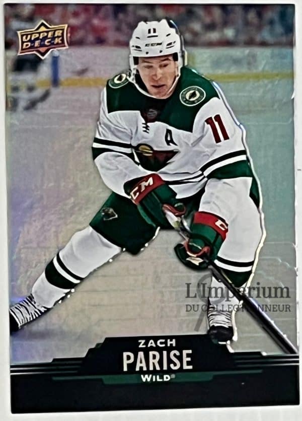 48 Zach Parise - Carte d'Hockey LNH 2020-2021
