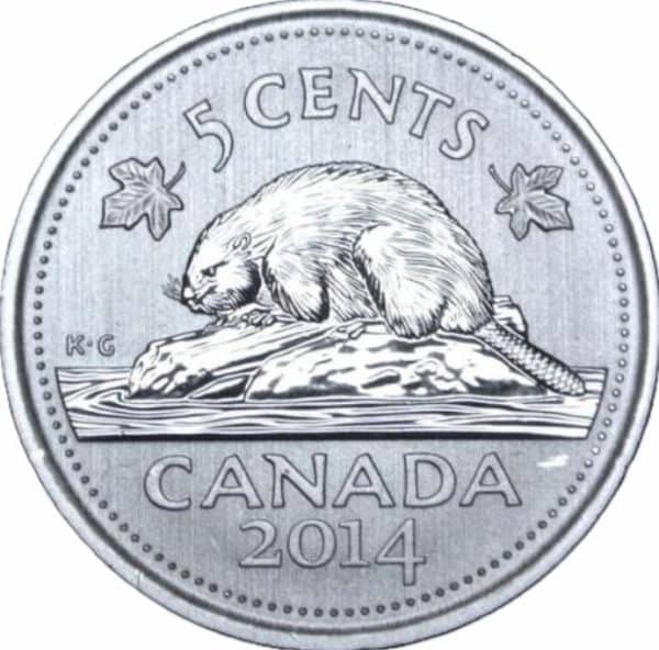 Canada - 5 cents 2014 - Spécimen