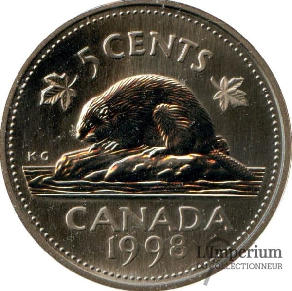 Canada - 5 Cents 1998 - Spécimen