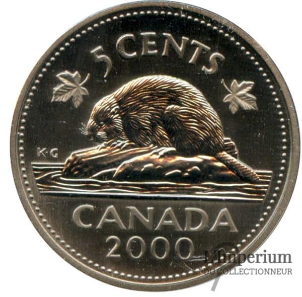 Canada - 5 Cents 2000P - Spécimen