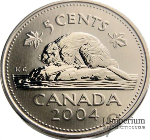 Canada - 5 Cents 2004 - Spécimen