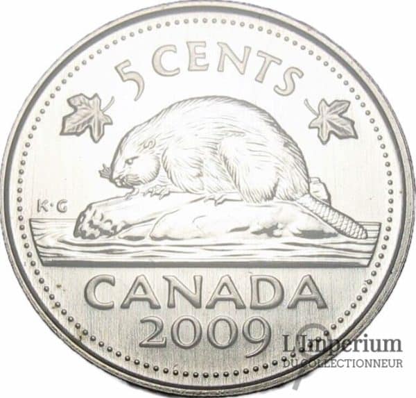 Canada - 5 Cents 2009 - Spécimen