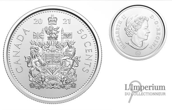 Canada - Rouleau Original 50 Cents 2021 - Logo MRC