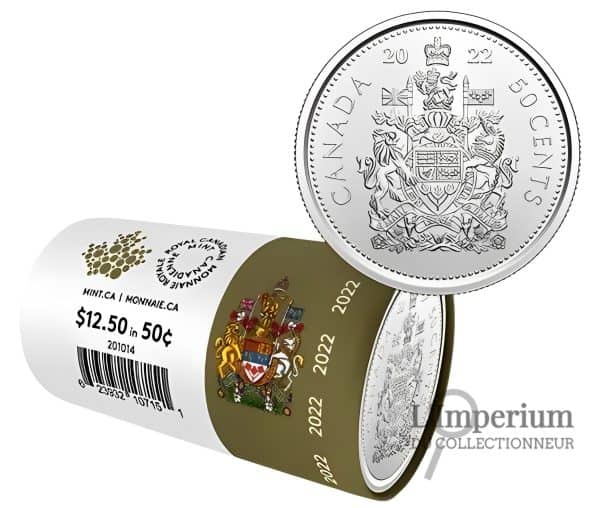 CANADA - Rouleau Original 50 Cents 2022 - Logo MRC