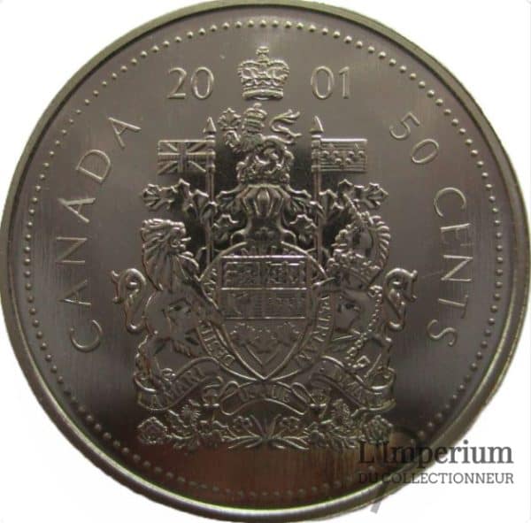 Canada - 50 cents 2001P - Spécimen