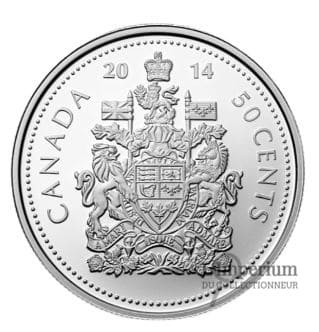 Canada - 50 cents 2014 en Argent - Épreuve