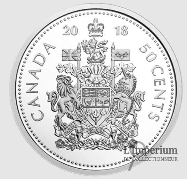 Canada - 50 cents 2018 en Argent - Épreuve