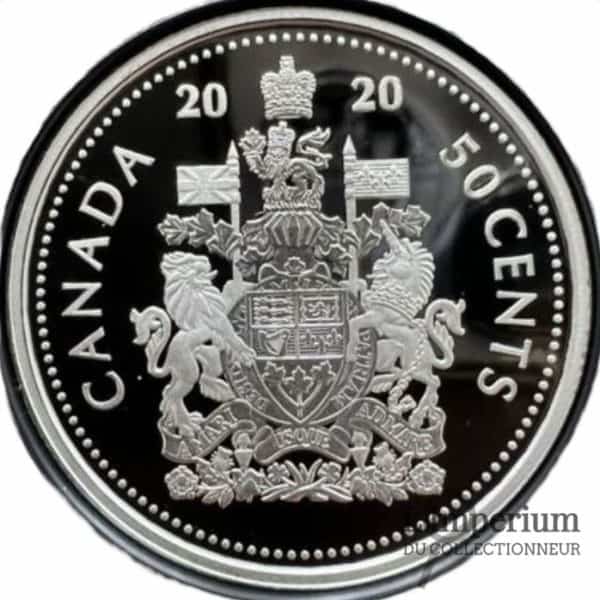 Canada – 50 Cents 2020 – Épreuve
