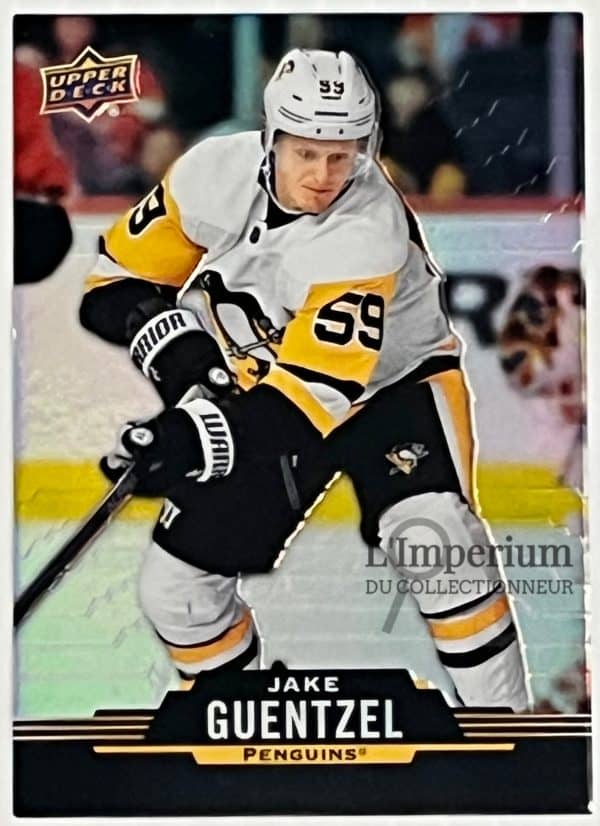 59 Jake Guentzel - Carte d'Hockey LNH 2020-2021