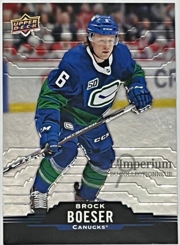 6 Brock Boeser - Carte d'Hockey LNH 2020-2021