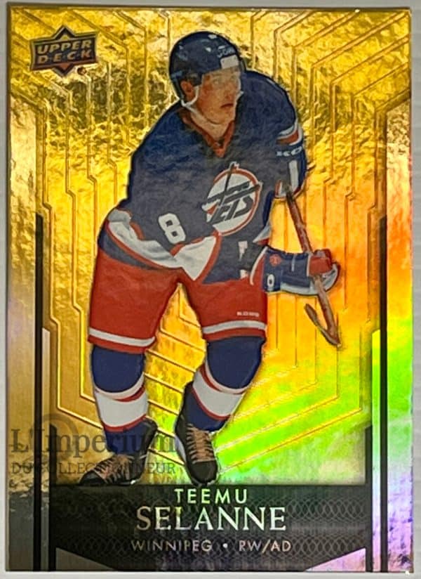 61 Teemu Selanne - Carte d'Hockey Légendes 2023