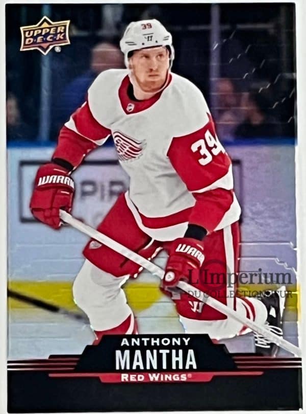 62 Anthony Mantha - Carte d'Hockey LNH 2020-2021