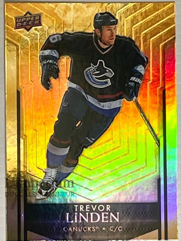 63 Trevor Linden - Carte d'Hockey Légendes 2023