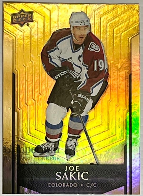 66 Joe Sakic - Carte d'Hockey Légendes 2023
