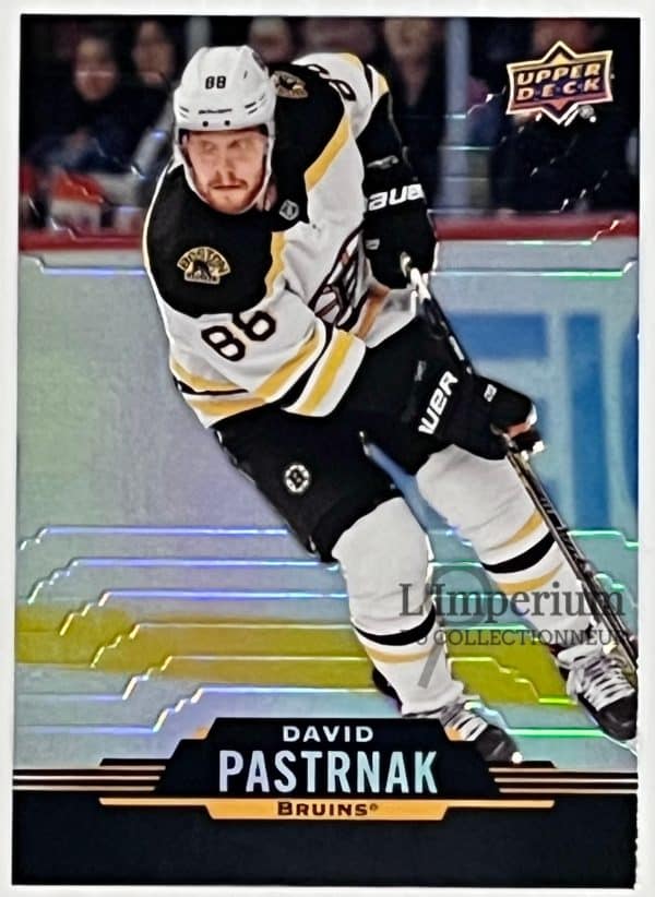68 David Pastrnak - Carte d'Hockey LNH 2020-2021