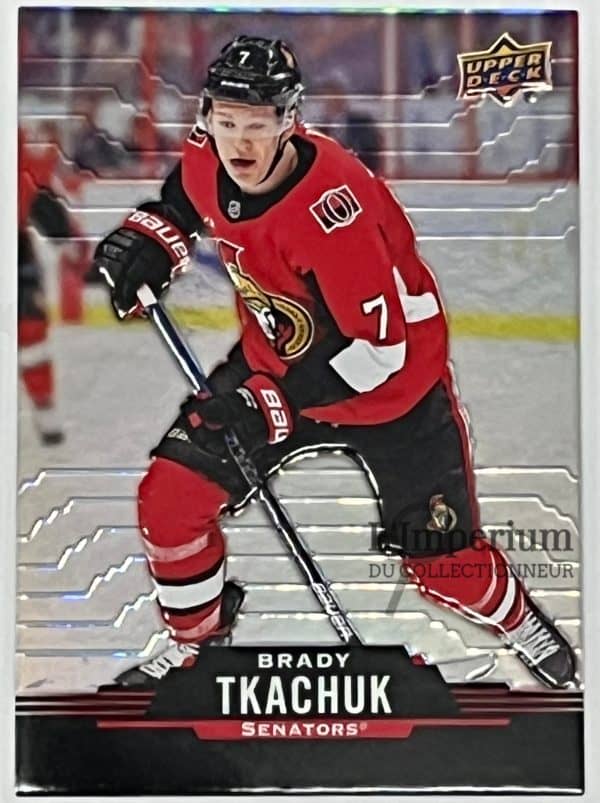 7 Brady Tkachuk - Carte d'Hockey LNH 2020-2021