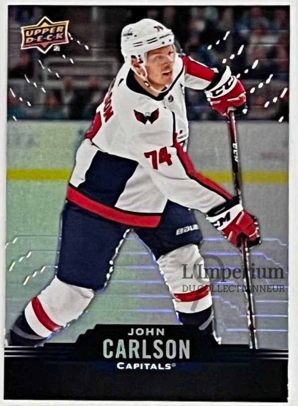 74 John Carlson - Carte d'Hockey LNH 2020-2021