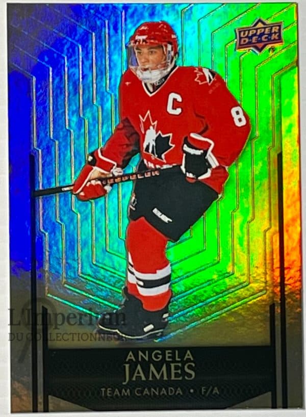76 Angela James – Carte d’Hockey Légendes 2023