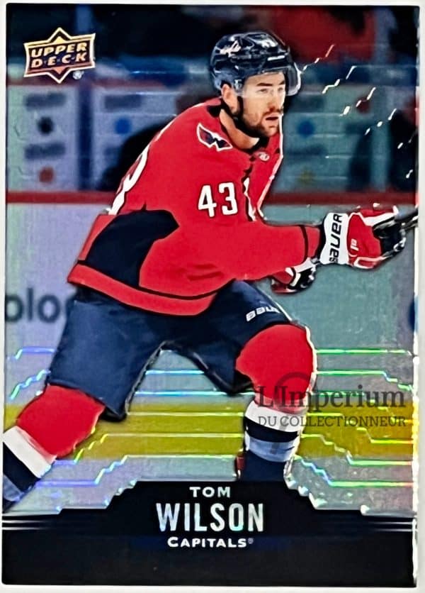 78 Tom Wilson - Carte d'Hockey LNH 2020-2021