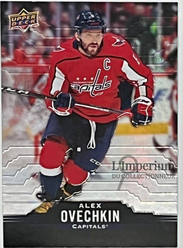 8 Alex Ovechkin - Carte d'Hockey LNH 2020-2021