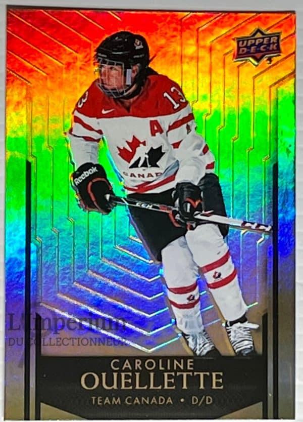 80 Caroline Ouellette – Carte d’Hockey Légendes 2023
