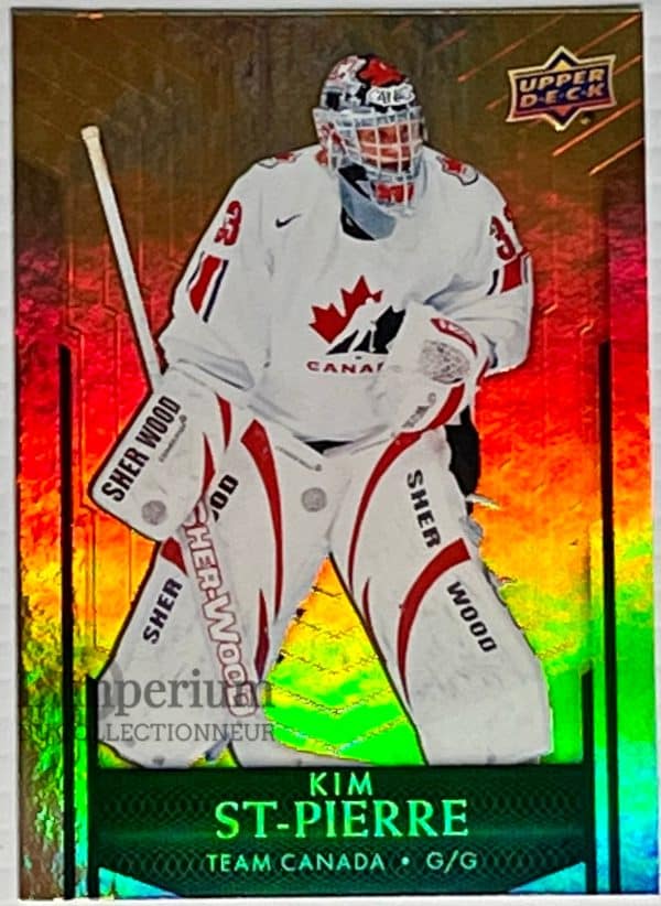 84 Kim St-Pierre – Carte d’Hockey Légendes 2023