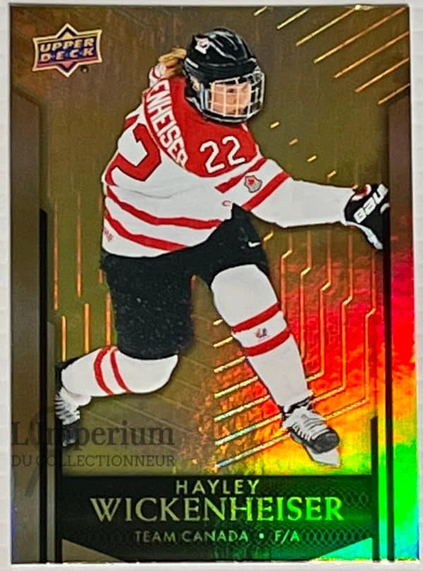 87 Hayley Wickenheiser – Carte d’Hockey Légendes 2023