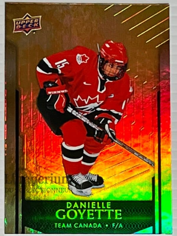 88 Danielle Goyette - Carte d'Hockey Légendes 2023