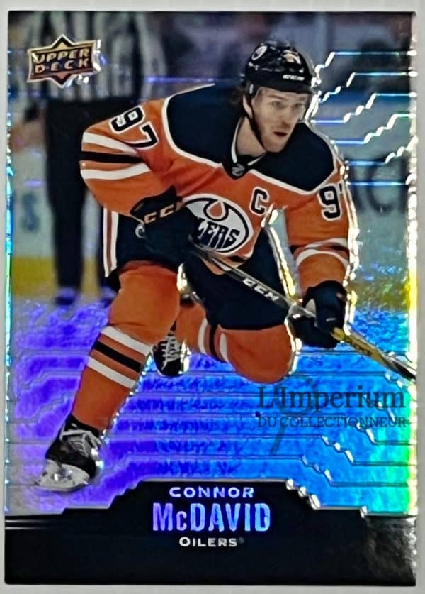 97 Connor McDavid - Carte d'Hockey LNH 2020-2021