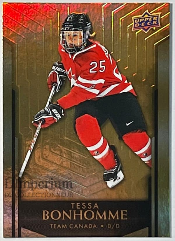 98 Tessa Bonhomme - Carte d'Hockey Légendes 2023