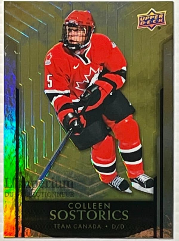 99 Colleen Sostorics – Carte d’Hockey Légendes 2023