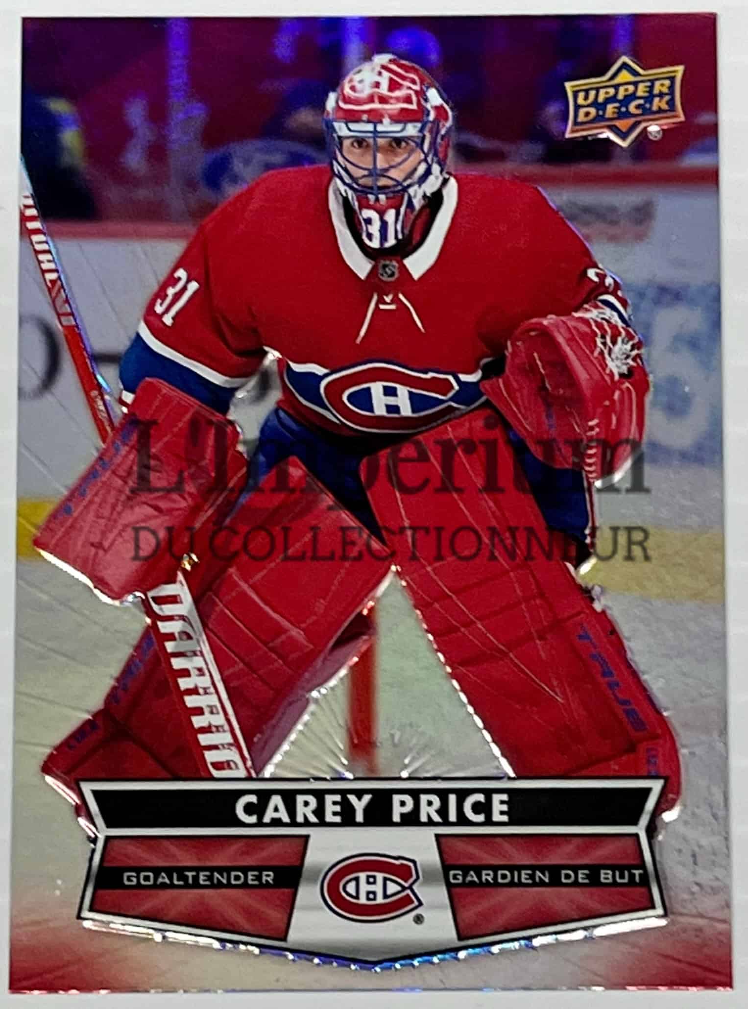 Carey Price Hockey Cards