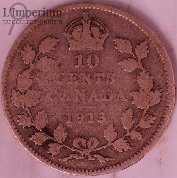 Canada - 10 Cents 1913 - AG-3