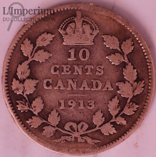 Canada - 10 Cents 1913 -G-6
