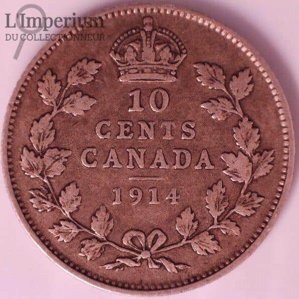 Canada - 10 Cents 1914 - F-12