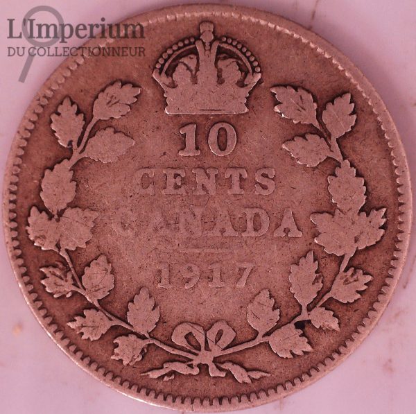 Canada - 10 Cents 1917 -G-6