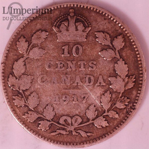 Canada - 10 Cents 1917 - VG-8