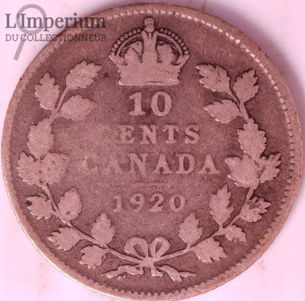Canada - 10 Cents 1920 - G-4