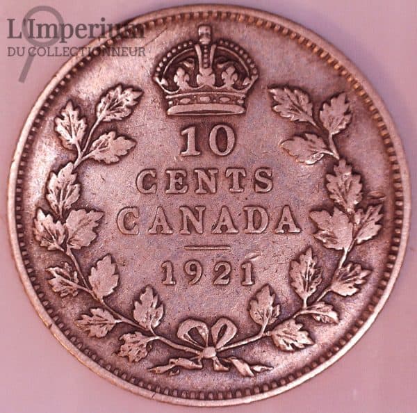 Canada - 10 Cents 1921 - F-12